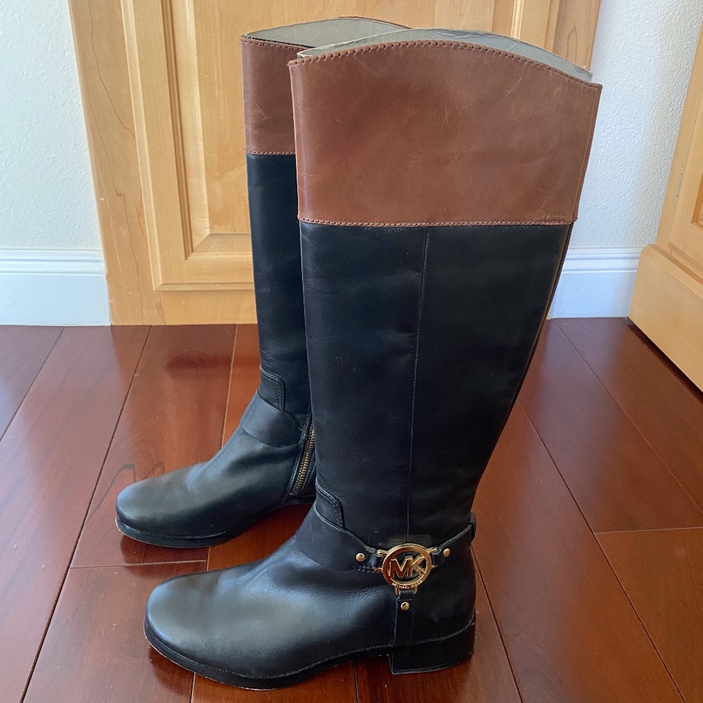 Michael Kors Fulton Harness Boot - Size 7